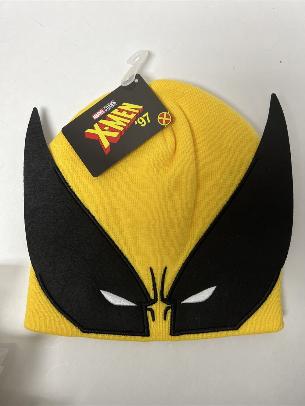 Marvel Studios X-Men '97 Logo Flat Hat Wolverines Yellow One Size NWT
